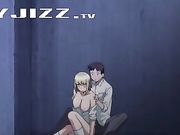 巨乳班长-校园里的乳交