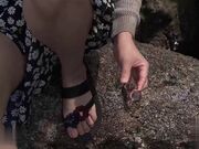 海边的美人鱼下面的穴穴果然是海的味道