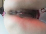 看这个风骚熟女的大屁股貌似屁眼也被开发过