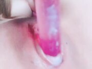 颜值校花粉嫩骚穴道具抽插特写看了就想射02