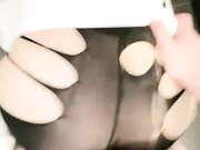 长袖黑丝高跟你个骚鸡巴快一点