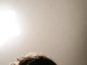 牛仔小美女跟小哥在家激情啪啪让小哥舔逼口交