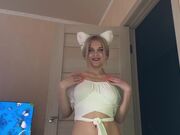 清纯后骚女居家玩弄鸡巴你男友疯狂暴插淫穴