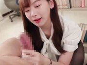 金多美 好色女教师 口交，足交