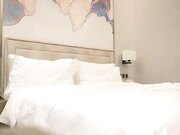 约了个花臂纹身高颜值甜美嫩妹子啪啪 舔奶摸逼深喉口交翘起屁股后入猛操