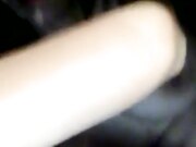 颜值不错骚气大奶妹子晚上约炮车震第二段 后座按摩器自慰再抽插呻吟娇喘诱人