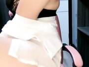 颜值区网红极品女神 难得小秀一波 衬衣包臀裙L风 撩下内衣露奶