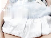 软软兔     蓝十字姬lolita轻cos白金发饰