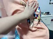 在家不带胸罩的F杯小学妹没想到这么骚