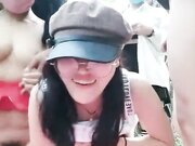 户外激情6P重在参与 三男三女淫乱荒野 露脸激情口交揉奶子抠逼