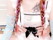 网红美女 微毛一线天美穴 新买的情趣椅子试用 骑脸舔骚逼 大屌深插爆操