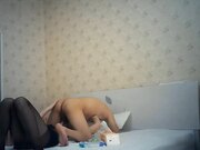 小按摩会所黑丝丸子头美女技师的泄火服务价格亲民技术到位按摩胸推臀推毒龙口爆