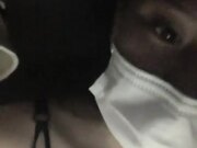 黑丝骚逼深夜跟小哥户外车震啪啪 自慰骚穴口交大鸡巴 主动拿着鸡巴上位爆草