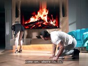 诱人的少女不介意在饥渴的爸爸面前露出她的屁股 直接奖励爆操打桩