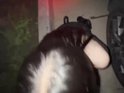 深夜让美鲍亲姐穿上黑丝在马路边开操骚劲上头直呼路人来了也可以加入