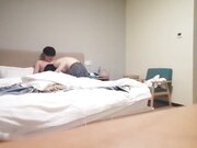 23岁健身教练 公寓式酒店嫖娼 和清纯小姐姐 床上炮火连天 姿势换了又换