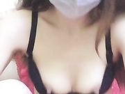 颜值不错的气质白领兼职女主播岩岩