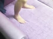 俩女吃好喝好后直接开始双飞轮操场面十分淫荡