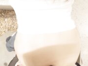 大奶女神陪金主度假，捏着奶子连续内射嫩逼