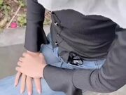 姐夫怒火中烧 到小姨子家当着她男朋友面爆操小姨子