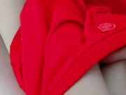 爱死女神这双大长腿了 隔着丝袜操小穴 紧致的摩擦感小骚货一会就受不了