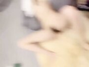 性感身材口罩妹 酒店被纹身小哥尽情操 美腿足交 摇篮椅上张开腿抽插