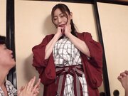 一夜温泉旅行 混浴射精大会后的意外告白3