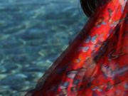 海边全裸展示诱人的肉体结合美极了