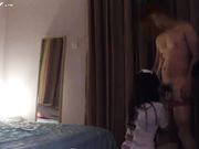 猛男巨屌哥招嫖肉丝制服极品高跟坐台小姐操逼