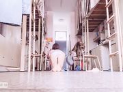 网红少女机械師170长腿白丝高挑尤物大屁股美臀挑逗誘惑11V整合