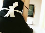 PR社微博网红押尾貓初涉性爱禁区 首次做爱羞涩难当 黑丝女仆装翘白嫩美臀无套后入爆操