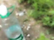 “太深了哎呦我操促进去了”对白搞笑淫荡各种粗口大奶子女主播约个屌丝野战还说才知道BB尿尿是有个小眼儿