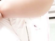 肤白貌美人体模特芸芸私拍水手制服美乳肥臀揩油咸猪手掰阴唇