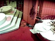 单位中年男领导和漂亮女下属酒店偷情,男的真猛干完后女的睡着了还不放过继续把她操醒,干完后接着又操!国语_cli