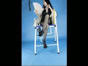 曾经很火的网红美腿紫竹铃最新流出作品虐阴折磨第17次丝袜塞逼给土豪看