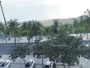 苗条美臀外围女被土豪包养三亚旅游露天阳台面朝大海啪啪这种环境打炮太刺激