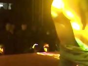 大舞台公开3P骚妇