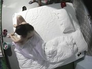 酒店水滴摄像头偷拍貌似大学生情侣开房啪啪 妹子奶子真大 操完一起玩手机