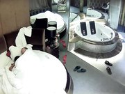 情趣酒店豪华套房TP国企领导秃顶大叔与小情人造爱没整好内射了小情人不愿意了对白精彩