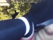 气质颜值美女卡扣妹妹与海龟男友寒冷夜晚在户外大街上啪啪全程露脸非常给力