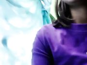 身材不错大奶萌妹紫衣长裙家里阳台拨开内裤露逼逼小秀很是诱惑喜欢不要错过