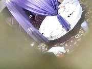 特色情趣酒店帘子房偷拍胖哥和斯文眼镜女友开房啪啪床边站着干