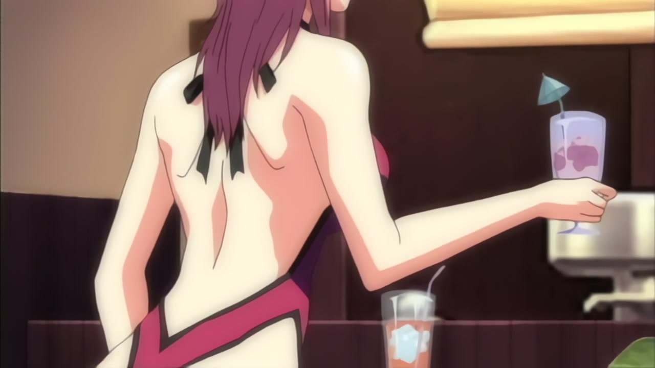 (18禁アニメ) [ピンクパイナップル] 人妻コスプレ喫茶2 Menu.2 「今日はエッチなコスプレDAY☆」