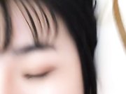 皮肤白皙丰满短发美乳少妇双人啪啪秀第二部 男的干不动玩BB近距离特写 毛毛比较多不要错过