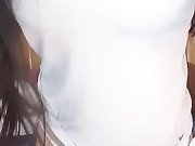 天然白虎骚气妹子情趣护士装黑色丝袜床上道具JJ双洞齐插 最后扣逼高潮喷水很是诱惑不要错过