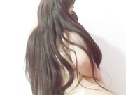 网红瑶儿激情展示没有真货只能骑坐假D来表演了