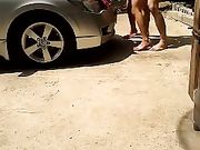 [国产女忧系列]欲望太强 从院子激烈操逼到闺房