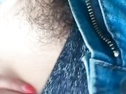 白嫩少女户外直播露奶扣屄