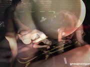 与金发美人的尽情欢爱