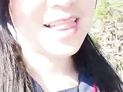 小甜甜乘摩托到户外路边啪啪秀舔JJ后入骚话特别多